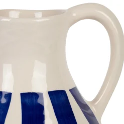 Pichet en terre cuite bleu 3L - Lisia