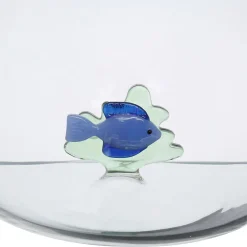 Pichet poisson en verre borosilicate bleu 1.7l - Océan