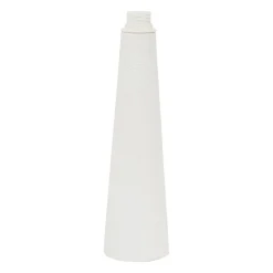 Pied de lampe cylindrique en fer h39cm blanc - fenyx