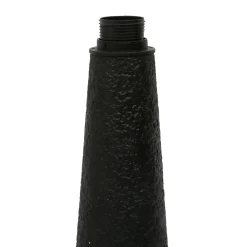 Pied de lampe cylindrique en fer h39cm noir - fenyx