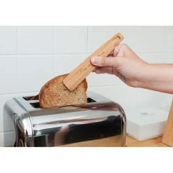 Pince a toast en bambou
