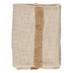 Plaid en coton ecru 170x130cm - Organic