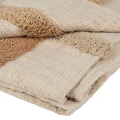 Plaid en coton ecru 170x130cm - Organic