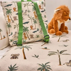 Plaid en coton multicolore 170x130cm - Zawadi