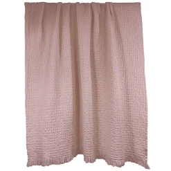 Plaid en coton pétale 130x200cm - Tempo II