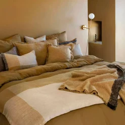 Plaid en laine gold 130x200cm - Aspen