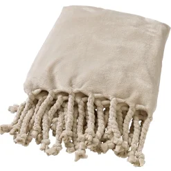 Plaid florijn 150x200cm pumice stone sable