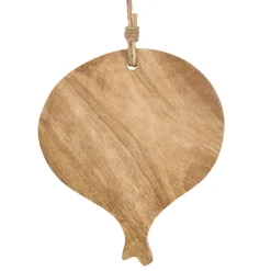 Planche à découper Oignon en manguier naturel 25x29cm - P'tit Légume