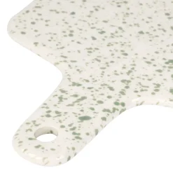 Planche à découper vert d'eau en porcelaine - funny