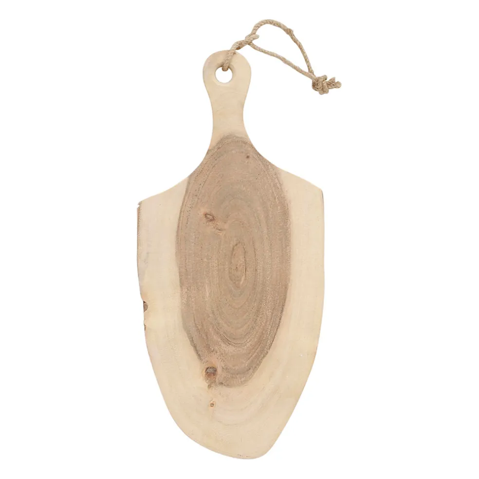 Planche a découper en acacia naturel 40x17cm - Campagne