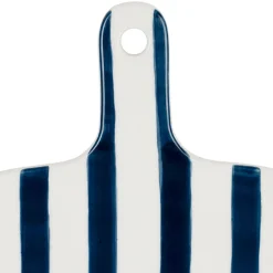 Planche a découper en porcelaine indigo 28x18cm - Artist