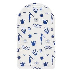 Plateau en fer indigo 17x30cm - Greeka