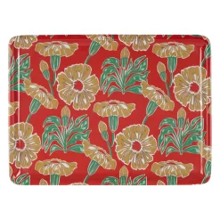 Plateau en fer multicolore 40x30cm - Flaural