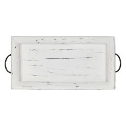 Plateau en sapin blanchi 65x34cm - Trappeur