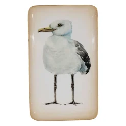 Plateau mouette en fert 16x26cm
