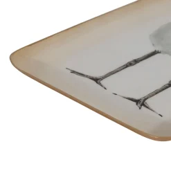 Plateau mouette en fert 16x26cm