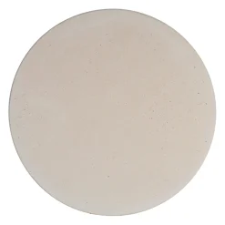 Plateau sur pied en ciment écru moucheté d30cm - Organic