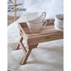 Plateau tv pliant en bois - dalbert