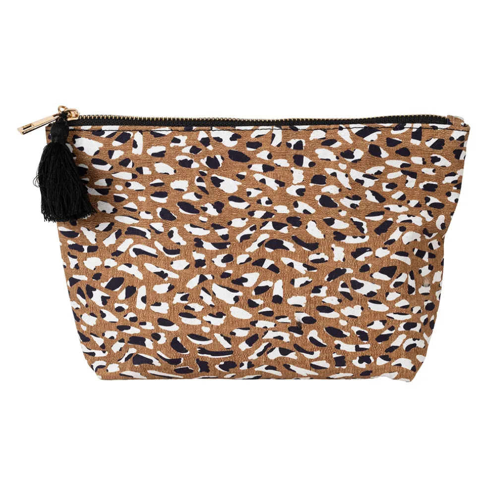 Pochette en coton brun - Mocoa