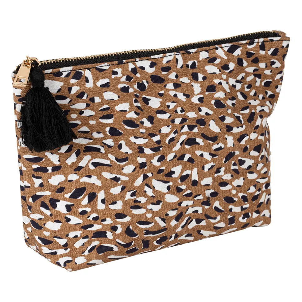 Pochette en coton brun - Mocoa