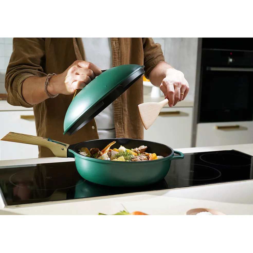 Poêle en aluminium canopée d24cm - La Fabuleuse