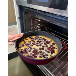 Poêle en aluminium rubis d28cm - La Fabuleuse