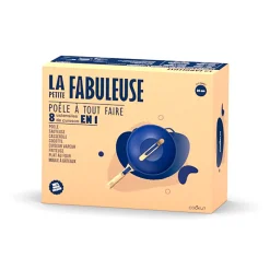 Poêle en aluminium saphir d24cm - La Fabuleuse