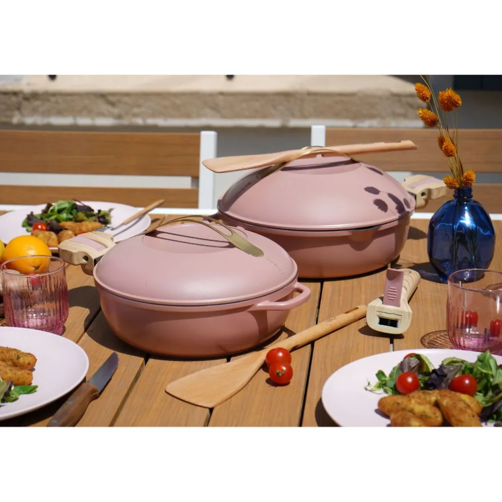 Poêle pivoine d24cm - La Fabuleuse