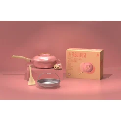 Poêle pivoine d24cm - La Fabuleuse