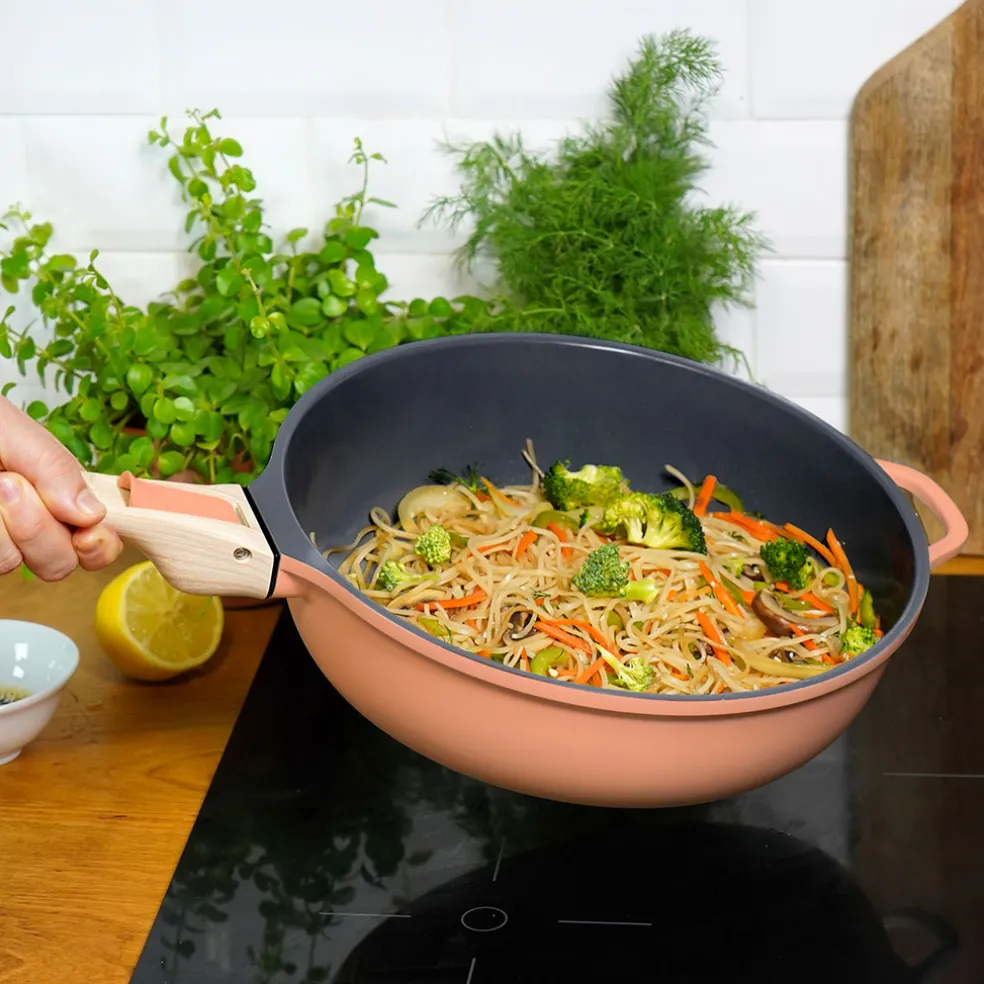 Poêle pivoine d28cm - La Fabuleuse