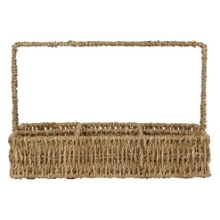 Porte 6 gobelets borneo en jonc de mer naturel - borneo