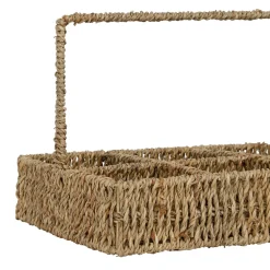 Porte 6 gobelets borneo en jonc de mer naturel - borneo