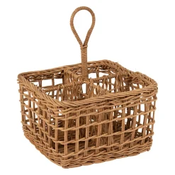 Porte couvert en rotin naturel - fantine