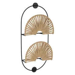 Porte magazines mural 2 niveaux korda