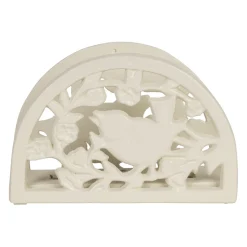 Porte serviettes en fonte blanc cassé - Fauvette