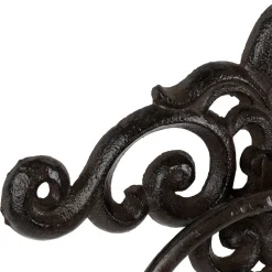 Porte serviettes mural en fonte brun - Module