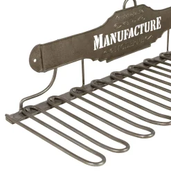 Porte verres en fer gris - manufacture