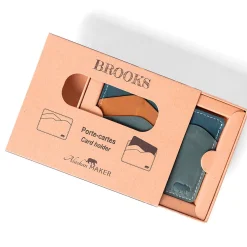 Portefeuille brooks en cuir fjord