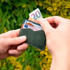 Portefeuille brooks en cuir fjord