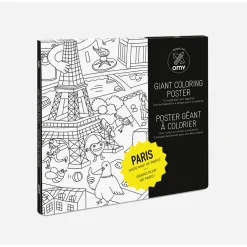 Poster à colorier 70x100cm - paris