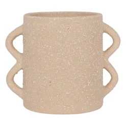 Pot en gres nude h8.5cm - terre boheme