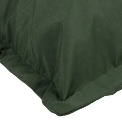 Pouf d'extérieur en tissu vert 95x95cm - Sola