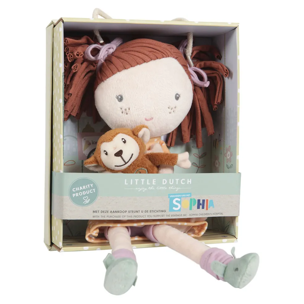 Poupee peluche Sophia
