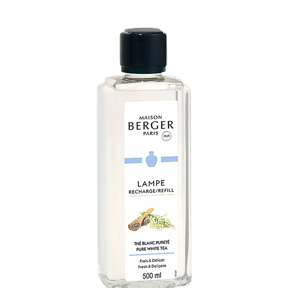 Recharge parfum pour lampe thé blanc pureté 500mL