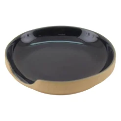 Repose cuillère en grès bleu marine - Jade