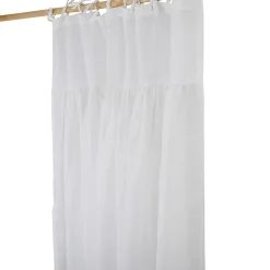 Rideau ballerina blanc en lin