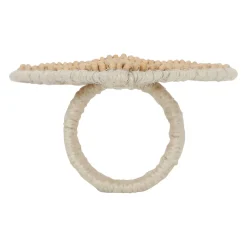 Rond de serviette coeur en bois