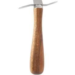 Roulette à pizza en inox et bois naturel - Ablis