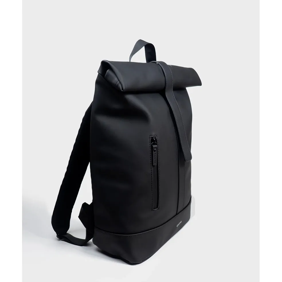 Sac à dos imperméable noir furtif médium - Tornado