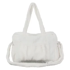 Sac à langer en sherpa blanc - Songes